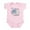 Petal Pink, variant on CafePress - Bunny Chickie 1St Easter Infant Bodysuit - Baby Light Bodysuit, Size Newborn - 24 Months