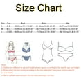 thumbnail image 2 of FLMEI Womens Women Bikini Set Solid Color Triangle Two Piece Swimsuits Summer Split Swimwear, 2 of 9