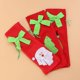 thumbnail image 2 of 3 piezas Navidad Santa/ciervo/árbol patrón cordón bolsa para botella de vino bolsa de regalo envoltura, 2 of 3