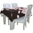 thumbnail image 4 of Coolnut Beautiful Sakura Flowers Tablecloth, Modern Table Cover for Home Decoration Spill Proof Cloth Washable for Dinner Picnic 60"x 60", 4 of 6