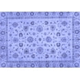 thumbnail image 1 of Ahgly Company Indoor Rectangle Oriental Blue Traditional Area Rugs, 2' x 4', 1 of 4