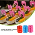 thumbnail image 4 of Inteprter Molde de 6 agujeros con forma de flor, herramientas para hornear Chocolate, pastelería, decoración de moldes, dispensador para postres de Herramientas y accesorios para hornear Inteprter HA081172-00, 4 of 6