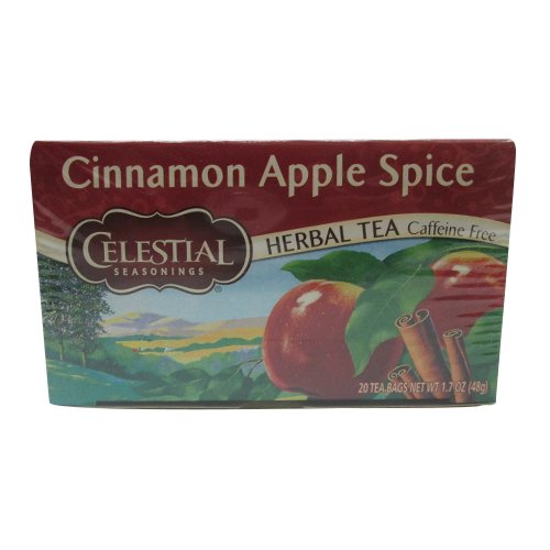 Celestial Seasonings Caffeine Free Cinnamon Apple Spice Natural Herbal