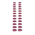 thumbnail image 1 of kurtrusly 1 Set Press on Nails Coffin Solid Color Detachable Extension Long Artificial Matte Wraps Full Cover Ballerina Salon DIY Type 7, 1 of 6