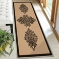 thumbnail image 5 of 2x6 FT Kitchen Runner Rugs Non Skid Washable, Faux Wool Rug Runners for Hallways Bathroom Carpet Runner, Soft Indoor Modern Floor Rug for Entryway Laundry Room, 5 of 11
