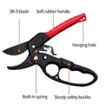 thumbnail image 3 of Automatic Ratchet Anvil Shears Hedge Shear Garden Branch Cutter, 3 of 5