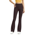 thumbnail image 2 of Lutiedan Flare Leggings for Women Soft High Waisted Yoga Bootcut Leggings Casual Stretch Athletic Gym Bell Bottom S-3XL, 2 of 7