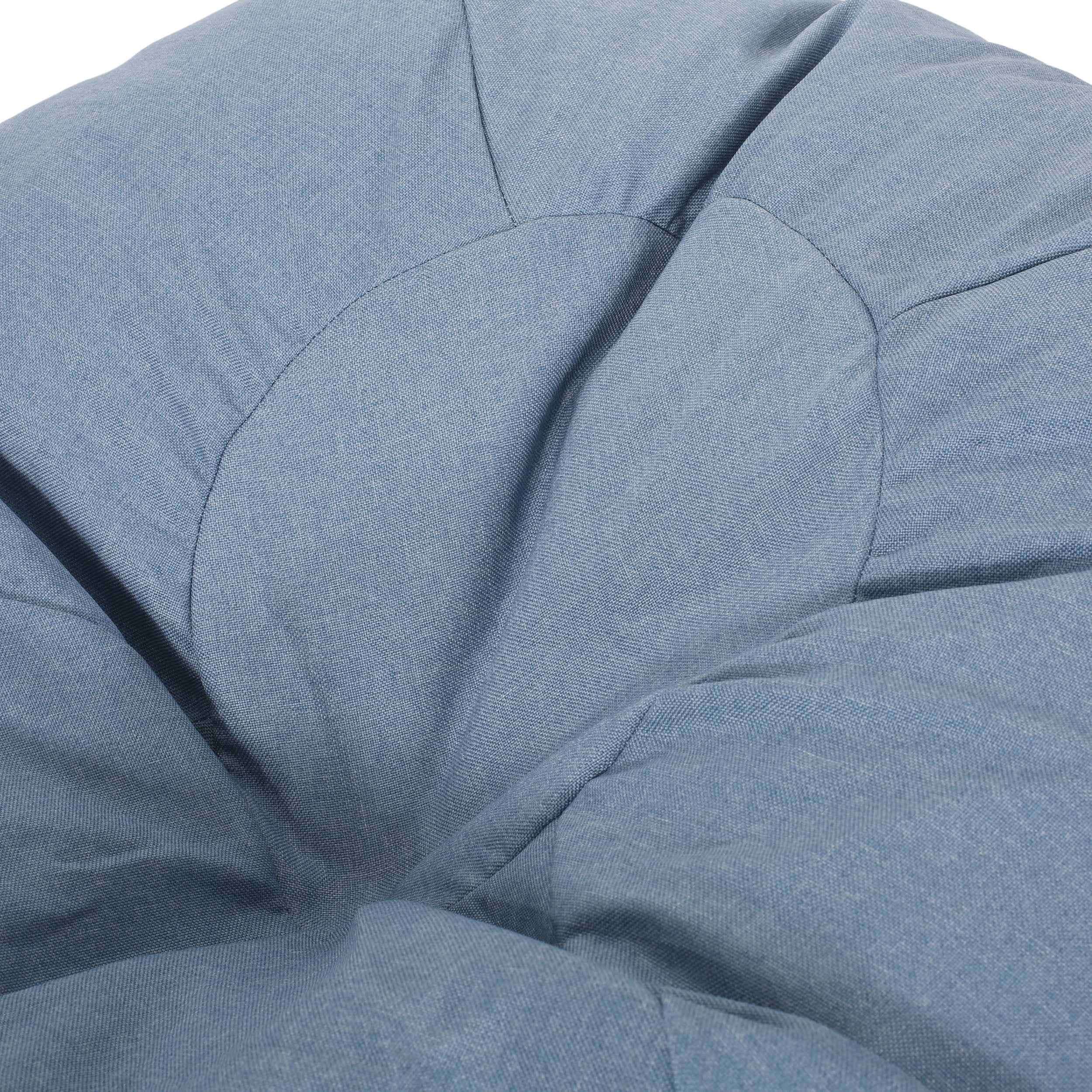Noble House McMullen Fabric 3 Foot Bean Bag, Teal