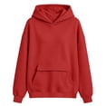 thumbnail image 6 of SYwaren Women's Oversized Pullover Hoodie Casual Long Sleeve Sweatshirt Tops, 6 of 7