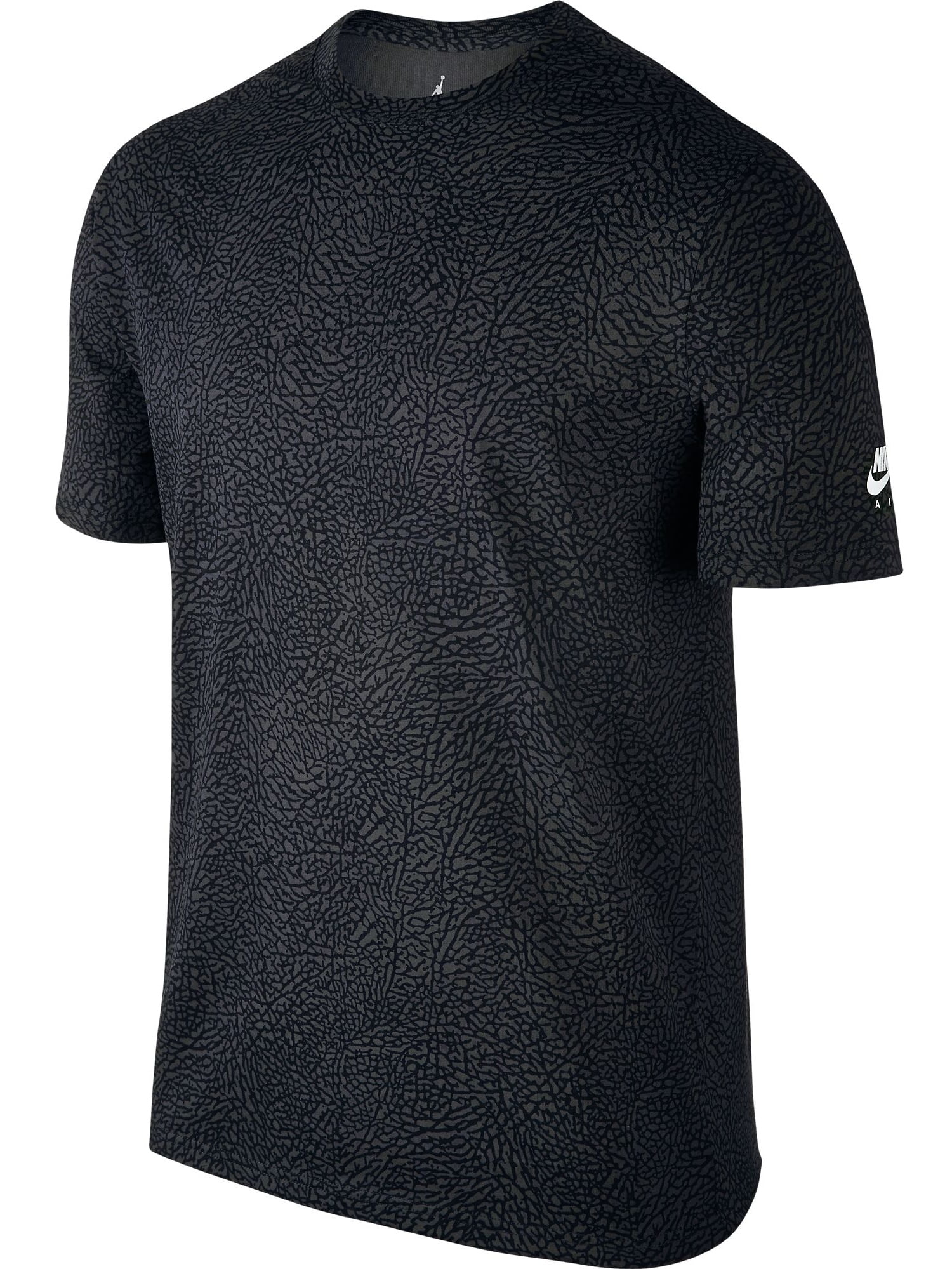 Jordan - Air Jordan 3 Elephant Print Men's T-Shirt Anthracite/Black ...