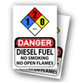 thumbnail image 1 of Sticker Danger Diesel Fuel, 30 unidades, vinilo autoadhesivo D, 1 of 2