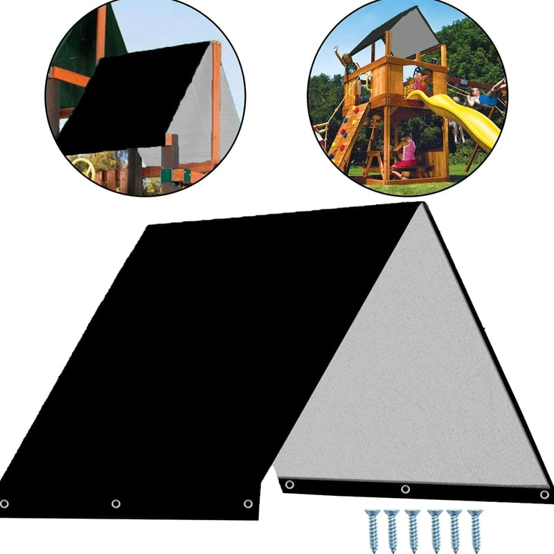 Waterproof Shade Canopies Cover Replacement Tarp Roof Kids Playground