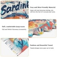 thumbnail image 5 of FORMRS Womens Scarf Winter Soft Long Big Warm Shawls Wrap Tassel Scarves, Yellow Sardines Pattern, 5 of 9