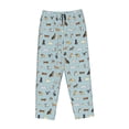 thumbnail image 4 of Daiia Cartoon Doodle Puppy Women's Sleep Pant with Pockets and Drawstring,Pajama Pants-Small, 4 of 9
