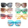 thumbnail image 2 of Ginsiom Trendy Oversized Square Sunglasses for Women Cat Eye Butterfly Womens Sun Glasses, 2 of 6