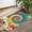 Colorful Rainbow Tie, variant on Rainbow Tie Dye Mandala Door Rugs,Washable Non Slip Door Mats Indoor,Decorative Door Mats,Entry Mat Indoor for Entrance,Bedroom,Kitchen,Bathroom,16"x24"