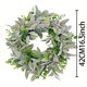 thumbnail image 3 of Corona de flores | Corona artificial de flores silvestres para puerta | Corona de simulación de primavera y verano para la decoración de la pared del patio, 3 of 7
