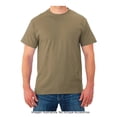 thumbnail image 3 of Playera Fruit Of The Loom para Hombre, Cuello Redondo Manga Corta Café Khaki Talla  CH, 3 of 3