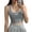 Gray, variant on Women's Halter Slim Knitted Camisole Tank Top