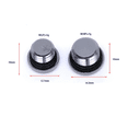 thumbnail image 2 of 3X Scuba Diving 1St Stage Regulator LP Low Pressure Port Plug Scuba Diving Replacement Part,3 x Port Plug,Silver, 2 of 6
