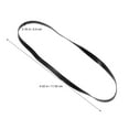 thumbnail image 4 of 40pcs Mixed Square Cassette Tape Machine Recorder Rubber Belt for Repair, 4 of 9