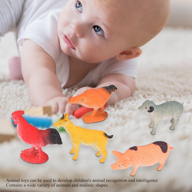Animal Modèle Volaille, Jouet Éducatif Modèle Animal, Non- pour les Enfants Bébé