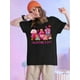 thumbnail image 1 of Valentine's Day Print T-shirt, Casual Short Sleeve Crew Neck Top For Spring & Summer, Women's ClothiCamisetas para mujer, lindas camisetas con estampado gráfico, de manga corta, estilo casual, para ve, 1 of 7