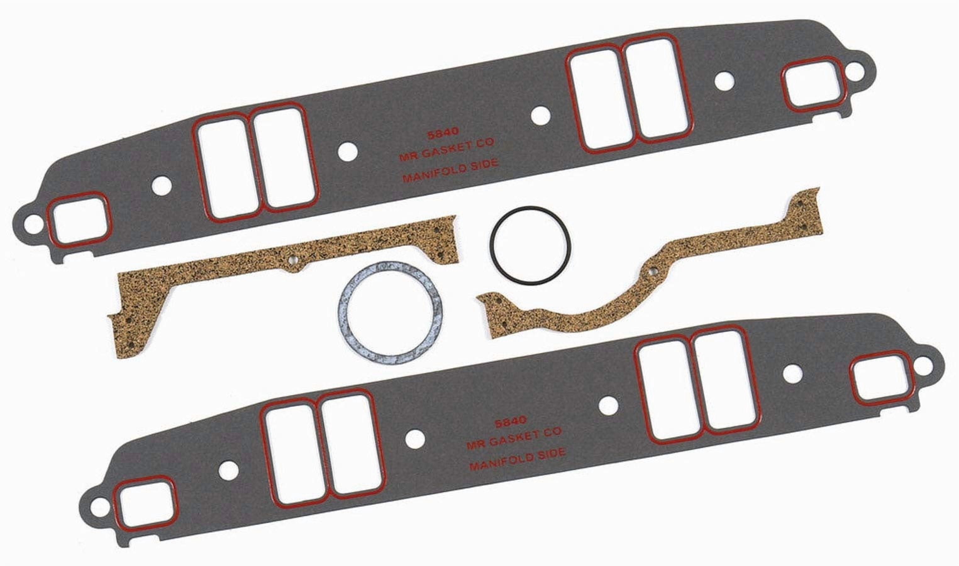 Mr. Gasket 5840 Engine Intake Manifold Gasket Fits select: 1978-1989 DODGE DIPLOMAT, 1978-1988 DODGE D-SERIES