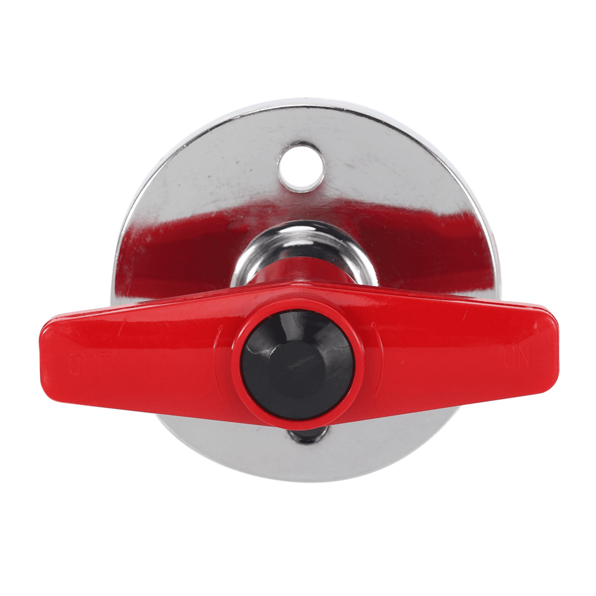 Battery Disconnect Cut Off Switch 500Amp Isolation Switch 12-60V Car Boat Truck Fixed Handle Key(Type F 2Pcs),2 x battery switch,red & black & silver
