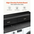 thumbnail image 4 of VEVOR Washer Dryer Countertop 54x27" Laundry Topper Cover with 2 Drawers & Shelf, 4 of 9
