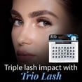 thumbnail image 2 of Pestañas postizas Ardell Individual Lashes Trios, largas, negras, 4 unidades, 2 of 4