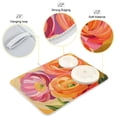 thumbnail image 3 of Yayeee Dish Drying Mat for Kitchen Counter 16"x18" Microfiber Absorbent Pad, Pink Abstract Floral, 3 of 7