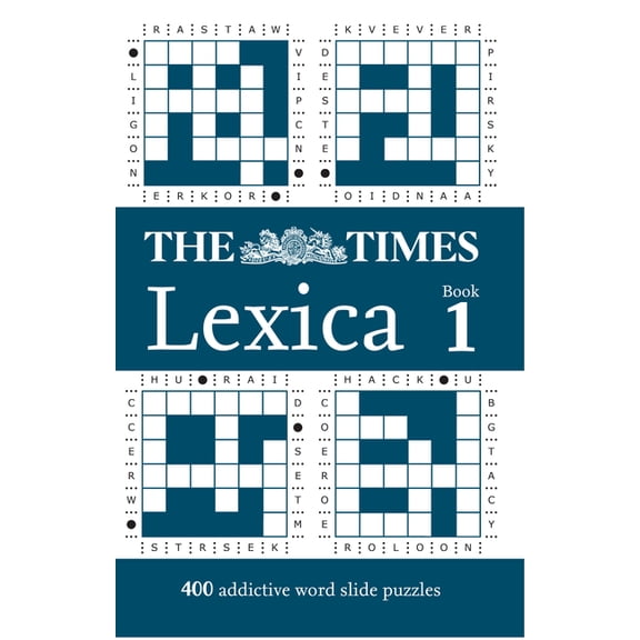 The Times Lexica Book 1: 400 Word Slide Puzzles, (Paperback)