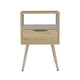 thumbnail image 4 of Mesa de Noche Excelsior Duna Blanco Madera Aglomerada, 4 of 5