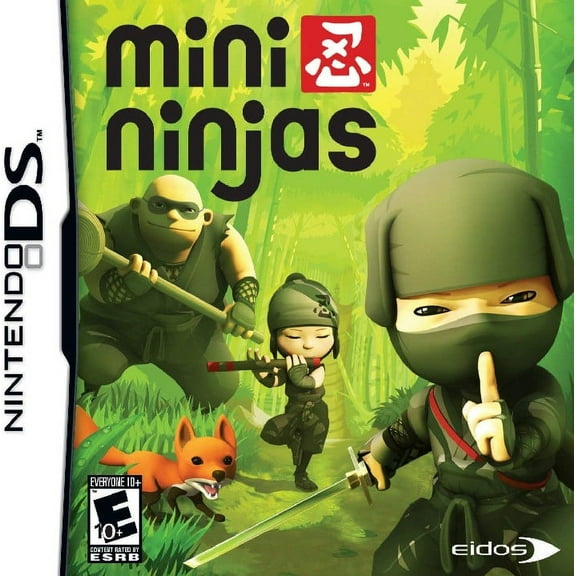 Restored Mini Ninjas (Nintendo DS, 2009) Fighting Game (Refurbished)