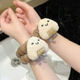 thumbnail image 4 of Tnobhg 1 Pair Face Wash Wristband Stylish Cartoon Shape Wrist Strap Elastic Comfortable Anti-wet Wristband Grooming Accessory, 4 of 8