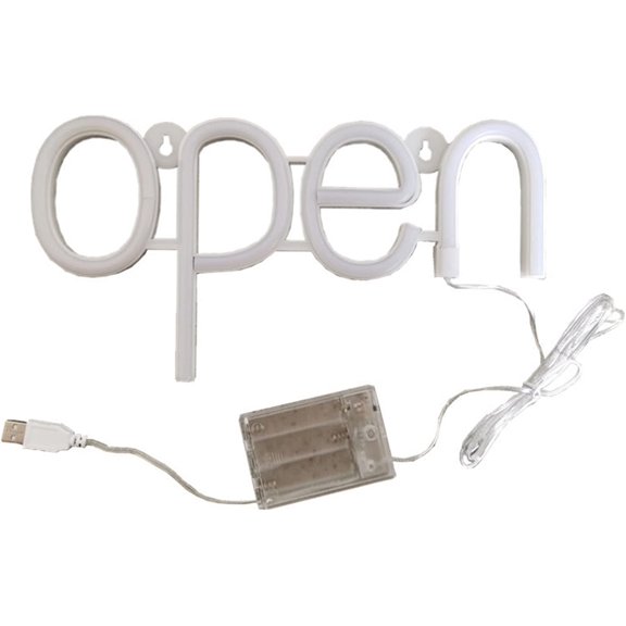 RVKXHD LED Neon Open Sign Neon Signs High Brightness Mini Neon Open Sign for Outdoor Business Displays Store Signs Novelty Lighting Neon Signs