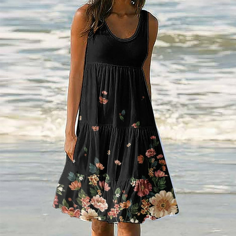 OFLALW Wedding Guest Dresses Women Sexy Cutout Puff Sleeve Floor