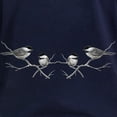 thumbnail image 3 of CafePress - Chickadee Song Bird Long Sleeve T Shirt - Women's Long Sleeve Graphic Tee Casual Fit, 3 of 4