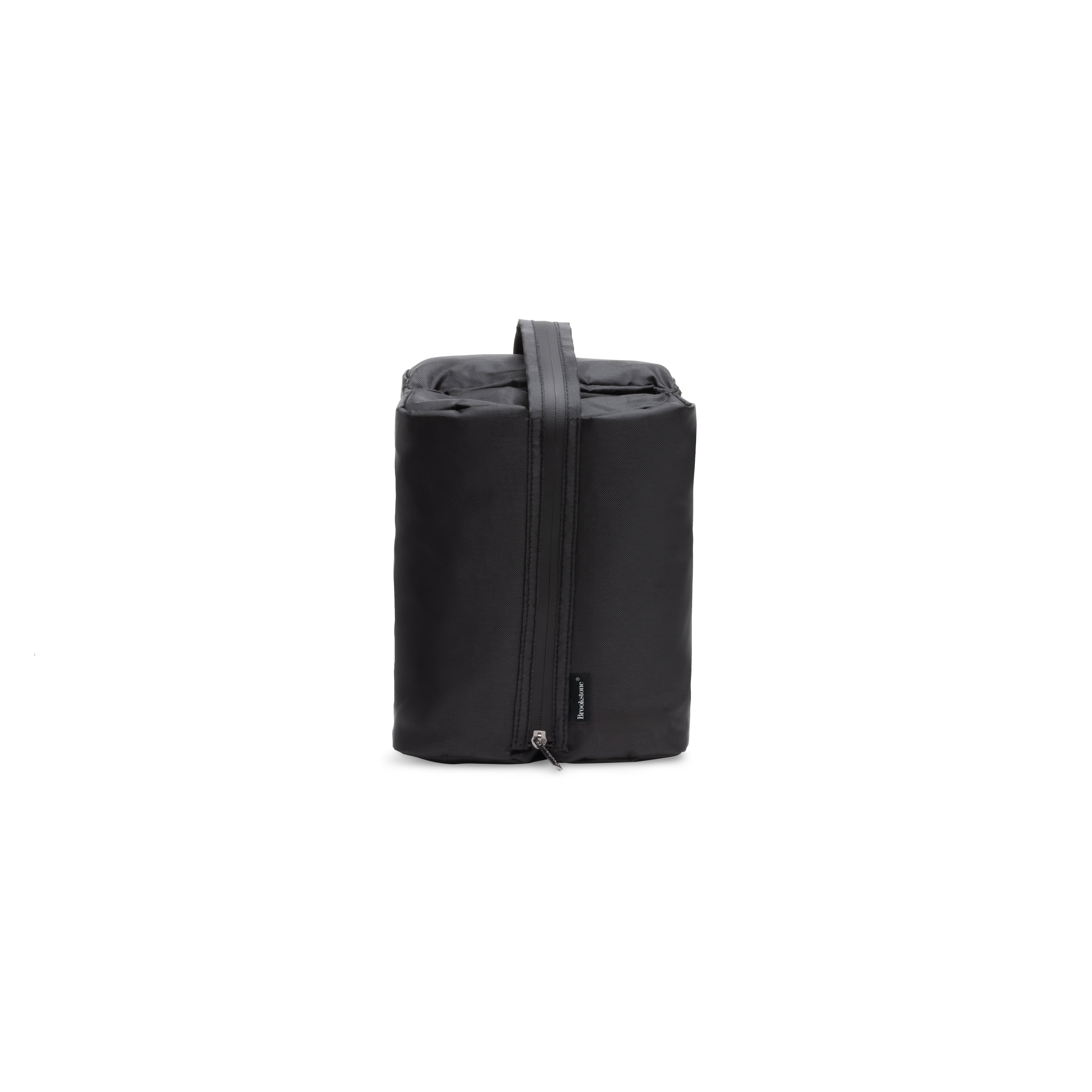 Brookstone Hanging Travel Toiletry Organizer Cube, Black