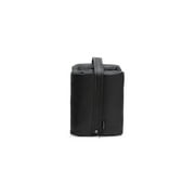 Brookstone Hanging Travel Toiletry Organizer Cube, Black
