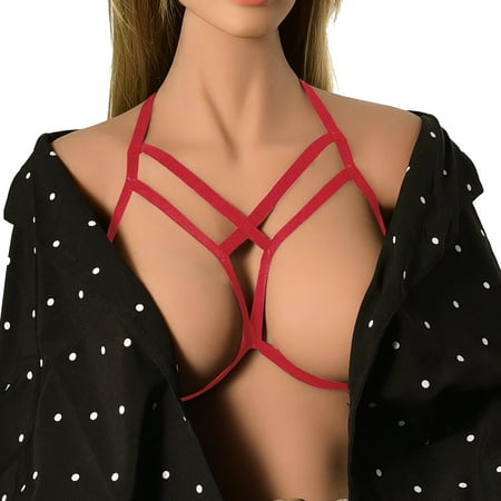 

Gubotare Plus Size Lingerie For Women Women s Sexy Santa Lingerie Set with Garter Belts Lace Teddy Babydoll Bodysuit Red One Size