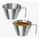 thumbnail image 1 of Tazas Xtellar Medidoras De Café Espresso Vaso Medidor Con Leche Color Plateado, 1 of 3