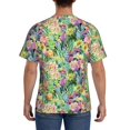 thumbnail image 2 of Naloa Blooming Cactus Men's T-Shirt Sport T-shirt Men's Basic Tee Casual Men's Shirt, Round Neck, Short Sleeves - X-Large, 2 of 5