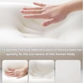 thumbnail image 4 of Memory Foam Ergonomic Wedge Pillow for Reading & Back Support, 27 °   Angle Contoured Cushion for Sitting or Lounging, Multi-Functional Leg Rest and Lumbar Support Pillow, 4 of 6