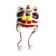thumbnail image 1 of Qarigey Tradition Hat Chinese Style Warm Crochet Autumn  Winter  and with Pom Sombreros rojo adulto, 1 of 1