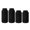 Black, variant on 4Pcs/Set Finger Ice Sleeves Thumbs Toes Hot Cold Therapy Ice Wraps Tendinitis Trigger Finger Swollen Finger Ice Sleeves