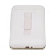 thumbnail image 3 of Encendedor eléctrico portátil recargable con caja de 20 cigarrillos gruesos para hombres y mujeres blanco, 3 of 10