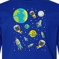 thumbnail image 4 of Inktastic Space Rocket Future Astronaut Long Sleeve Youth T-Shirt, 4 of 5