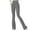 Gray, variant on SMihono New Year's Fashion! Women's Casual Slim High Elastic Waist Solid Color Sports Yoga Flare Pants Skinny Slim Fit Yoga Full Length Pants for Ladies Love Black 8